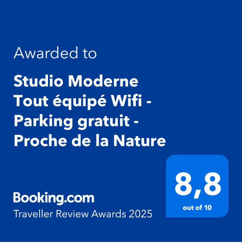 Studio Moderne Tout Equipe Wifi - Parking Gratuit - Proche De La Nature Wissembourg Eksteriør billede